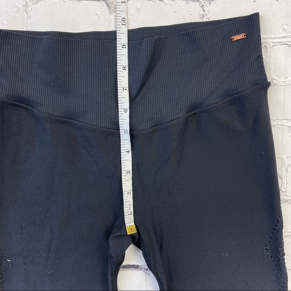 Pink SPORT by Victorias Secret Ombré  Black Gray Seamless Tights Leggings size S - Picture 8 of 10